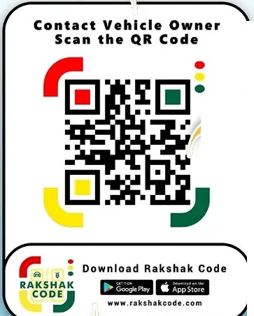 Rakshak Code sticker