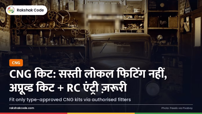 CNG किट लगवानी है? टाइप-अप्रूव्ड किट, अधिकृत फिटर और RC में एंट्री क्यों ज़रूरी मैकेनिक कार के इंजन पर काम करते हुए